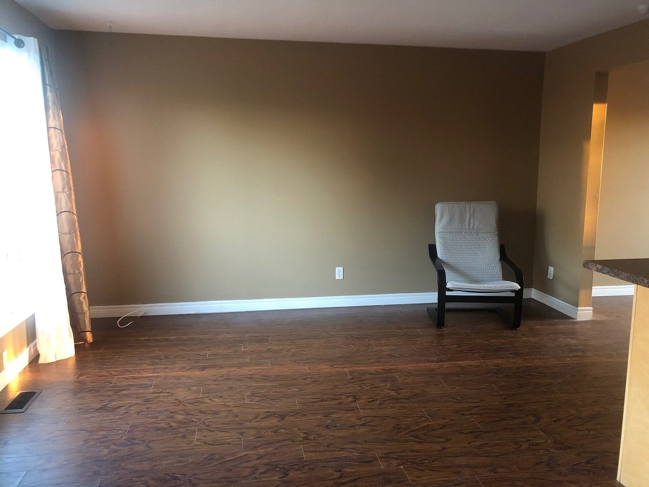 The empty room, as photographed